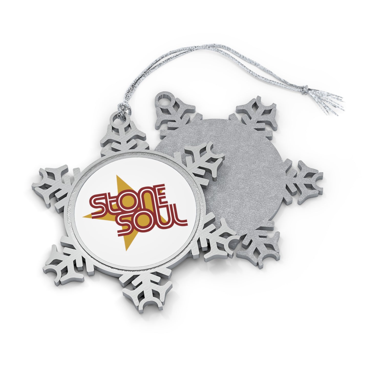 Pewter Snowflake Ornament