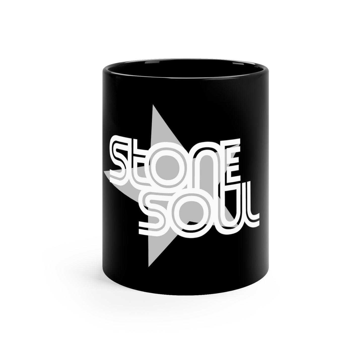 Black Coffee Mug, 11oz