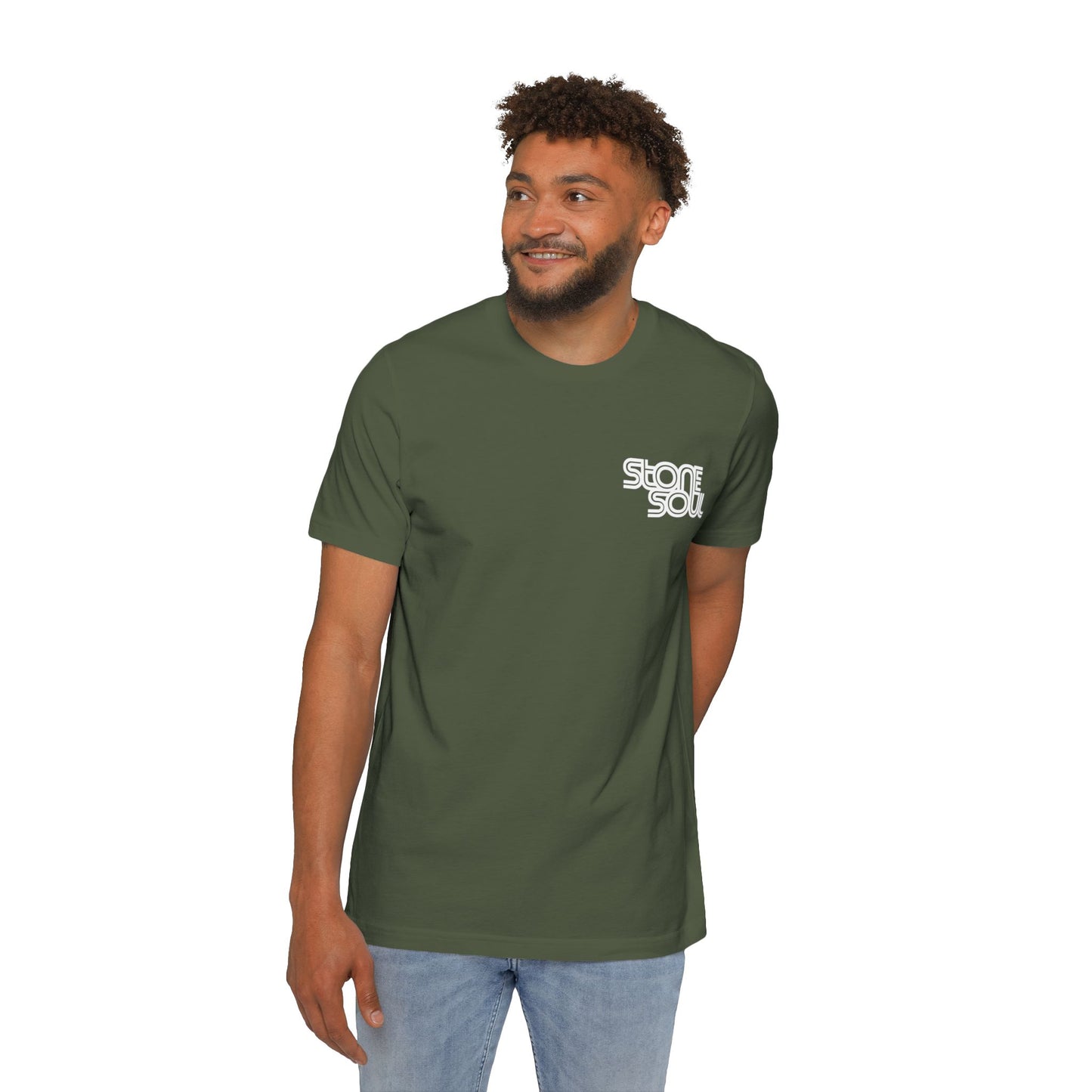 USA-Made Unisex Short-Sleeve Jersey T-Shirt