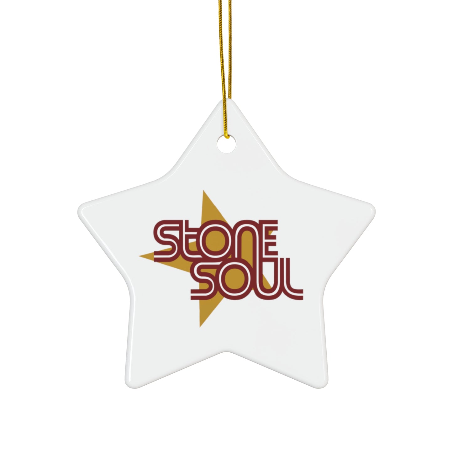 Ceramic Ornament, 4 Shapes