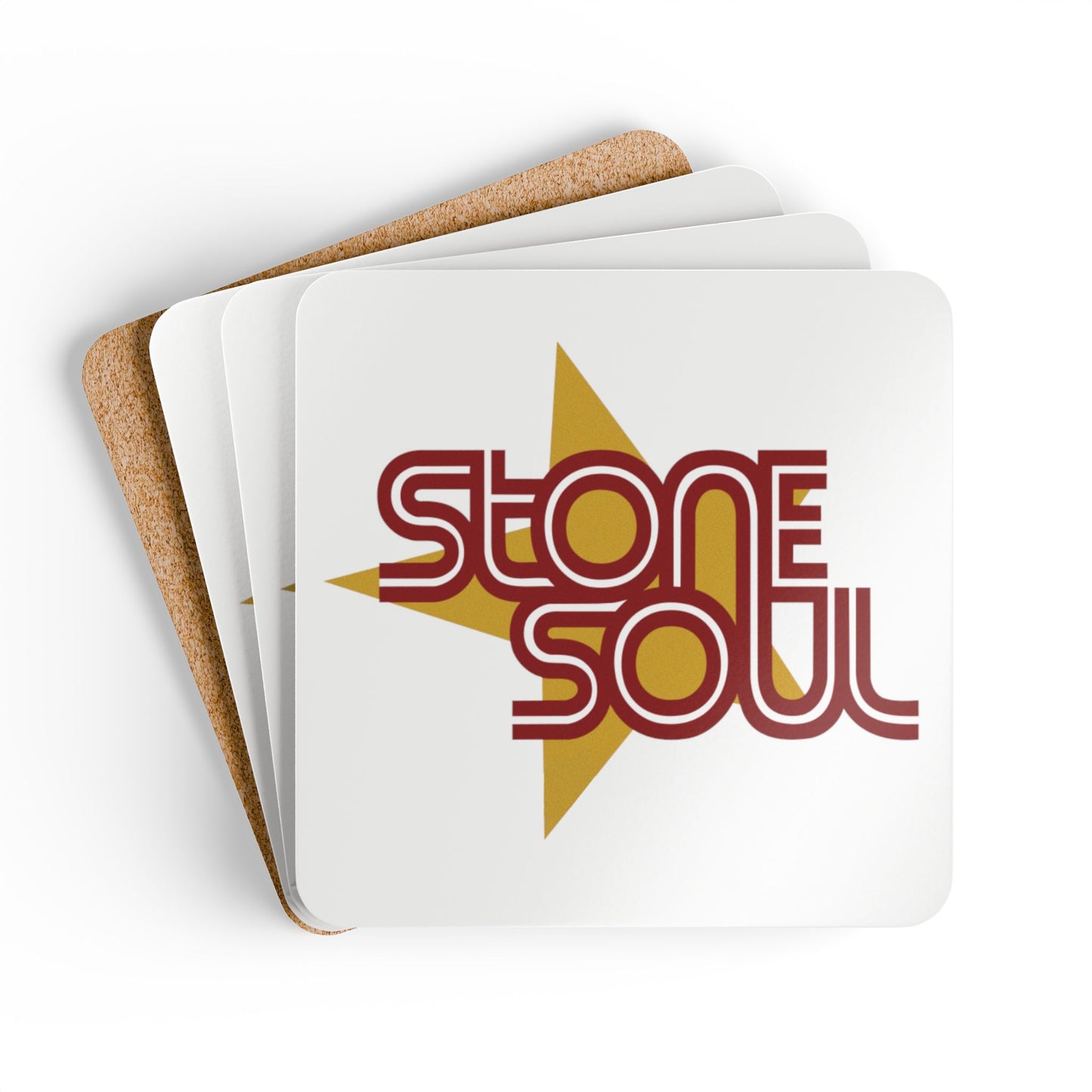 Corkwood Coaster Set