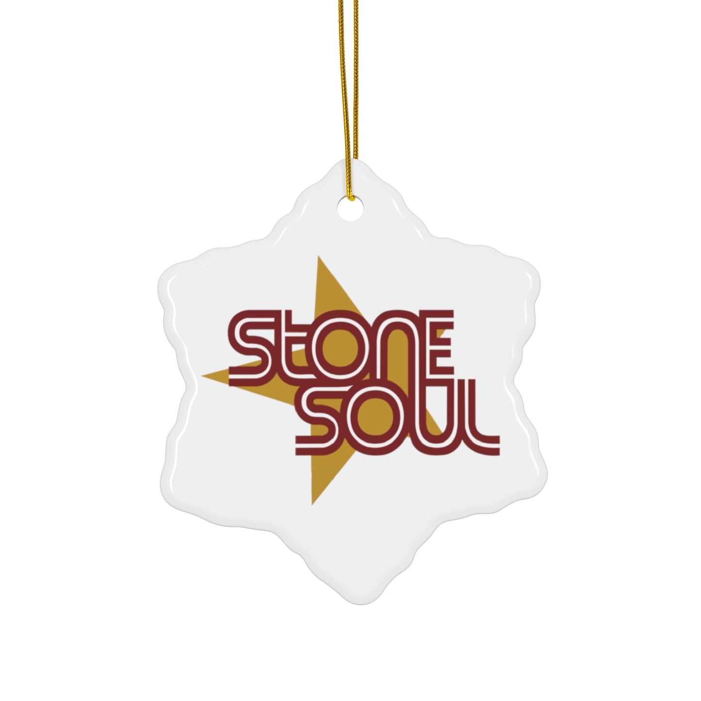 Ceramic Ornament, 4 Shapes