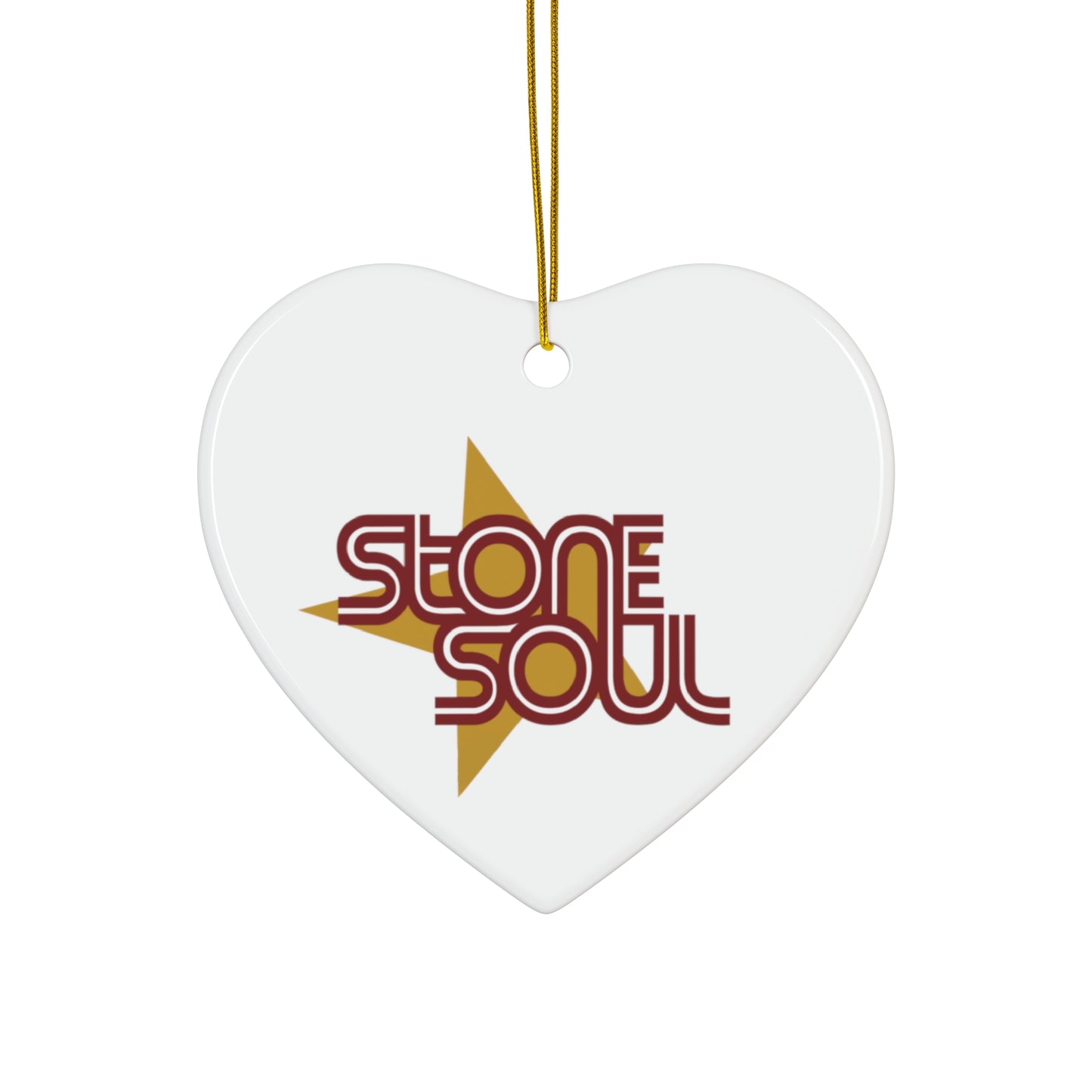 Ceramic Ornament, 4 Shapes