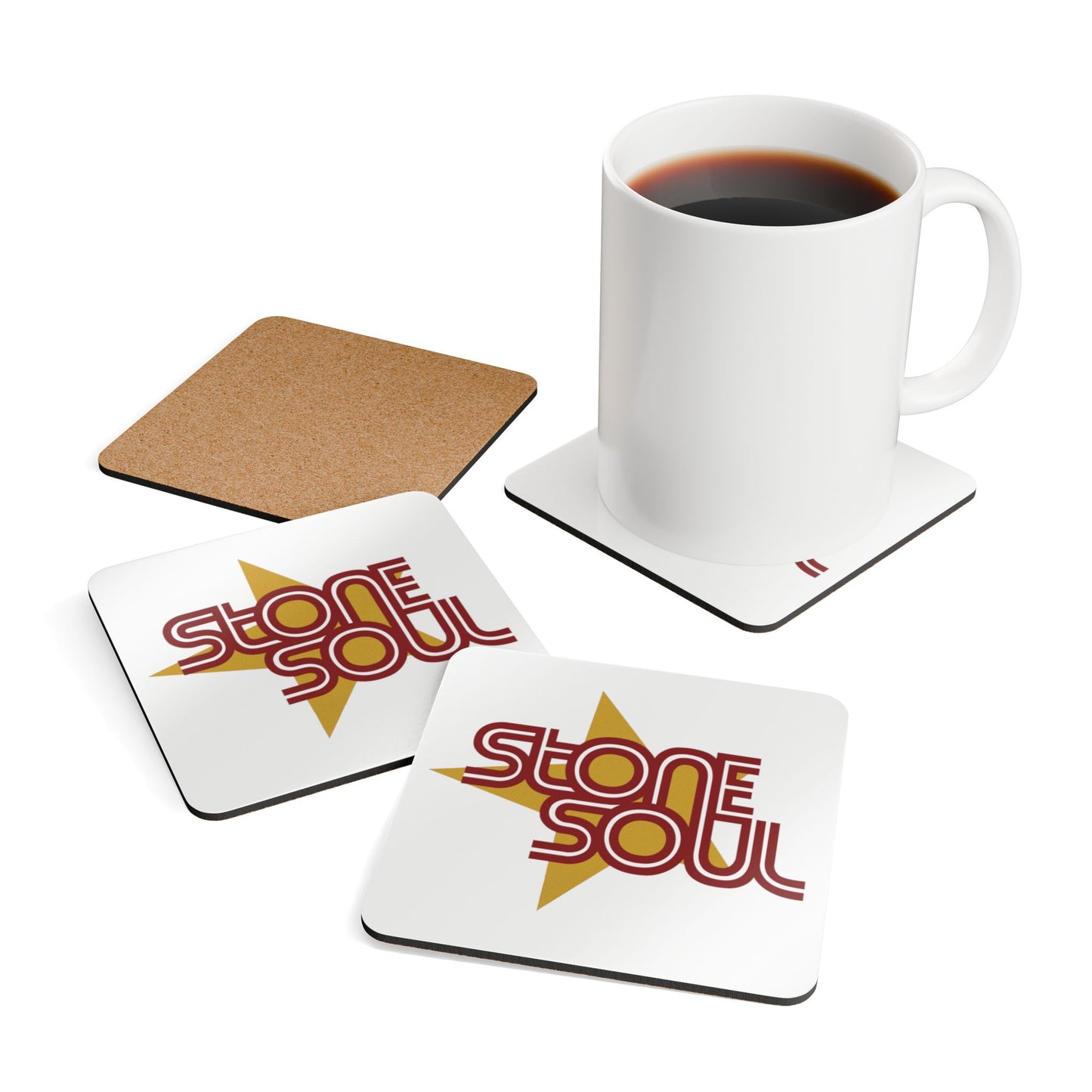 Corkwood Coaster Set